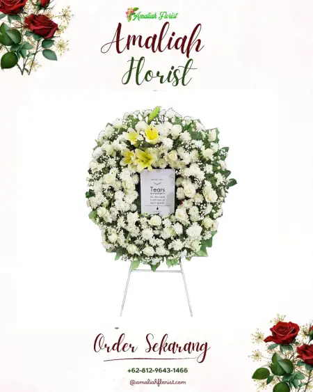 Krans Bunga Duka Weda