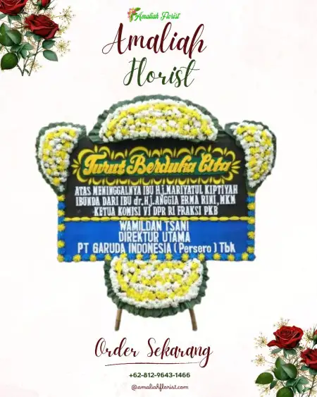 Papan Bunga Duka Weda