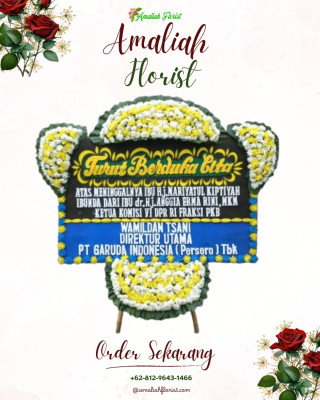 Papan Bunga Duka di Weda