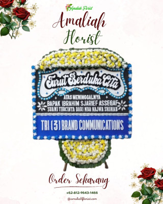 Papan Bunga Duka di Weda