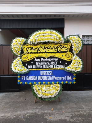 Papan Bunga Duka di Weda